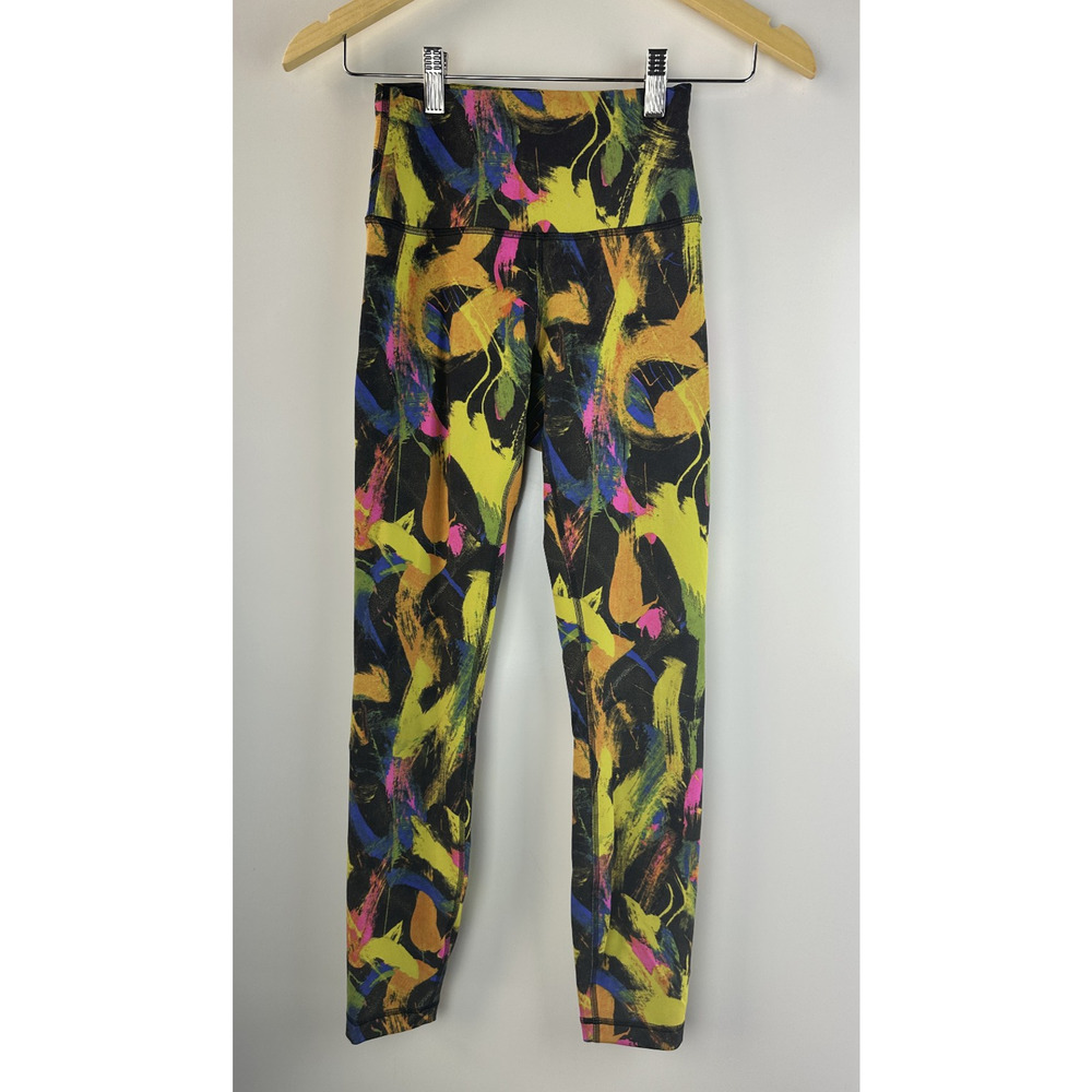 Lululemon Wunder Train Contour Fit High Rise Tight 25" Undertone Multi Size 4 - Picture 2 of 13